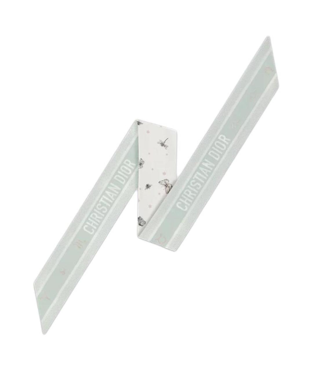 CHRISTIAN DIOR Мульти шелковый шарф, фото 2