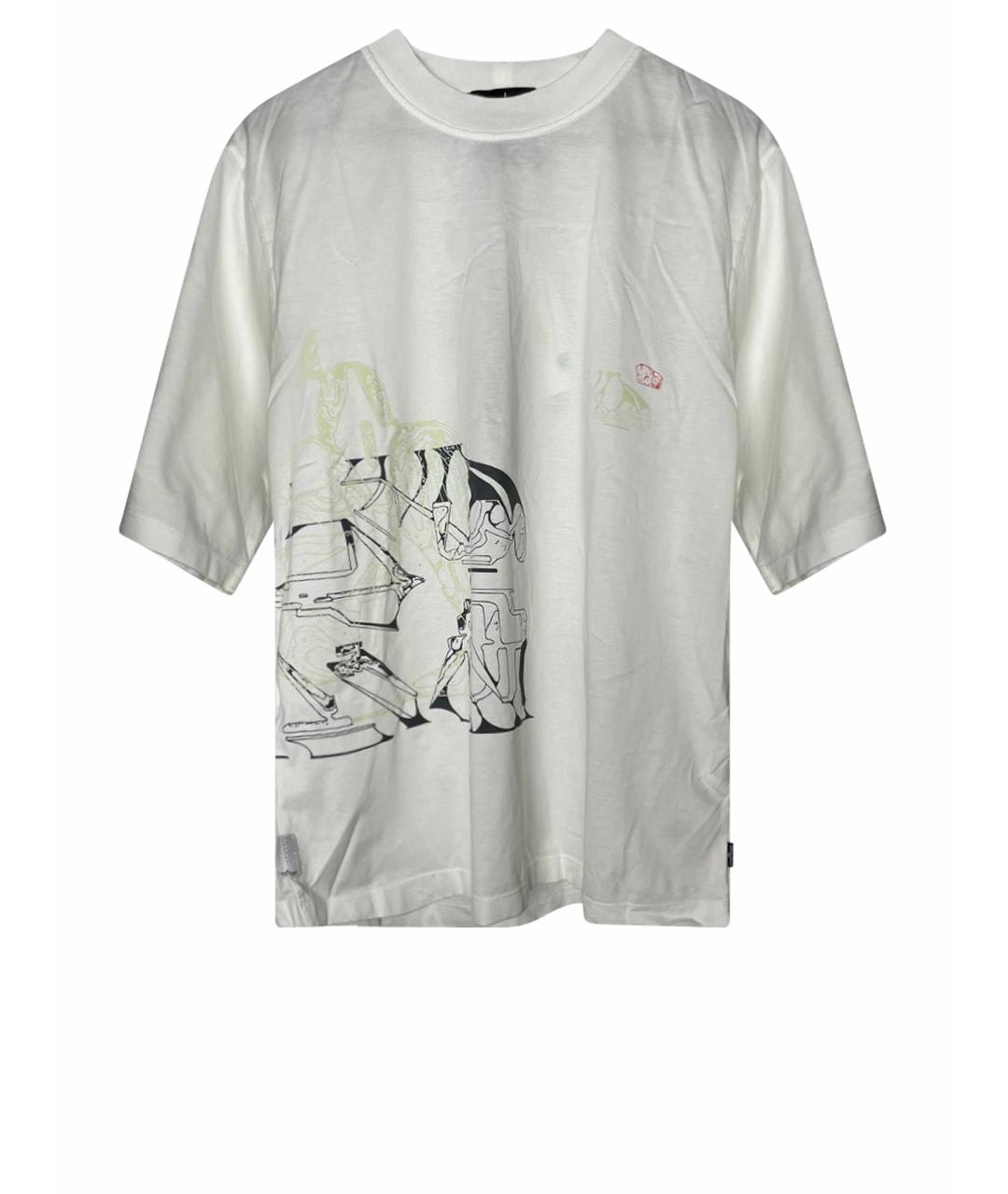 STONE ISLAND SHADOW PROJECT Белая хлопковая футболка, фото 1