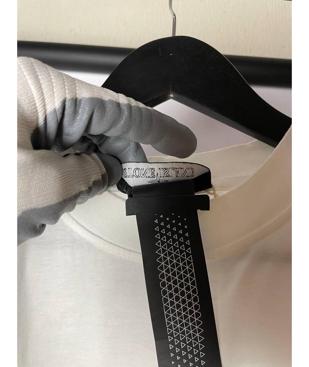 STONE ISLAND SHADOW PROJECT Белая хлопковая футболка, фото 7