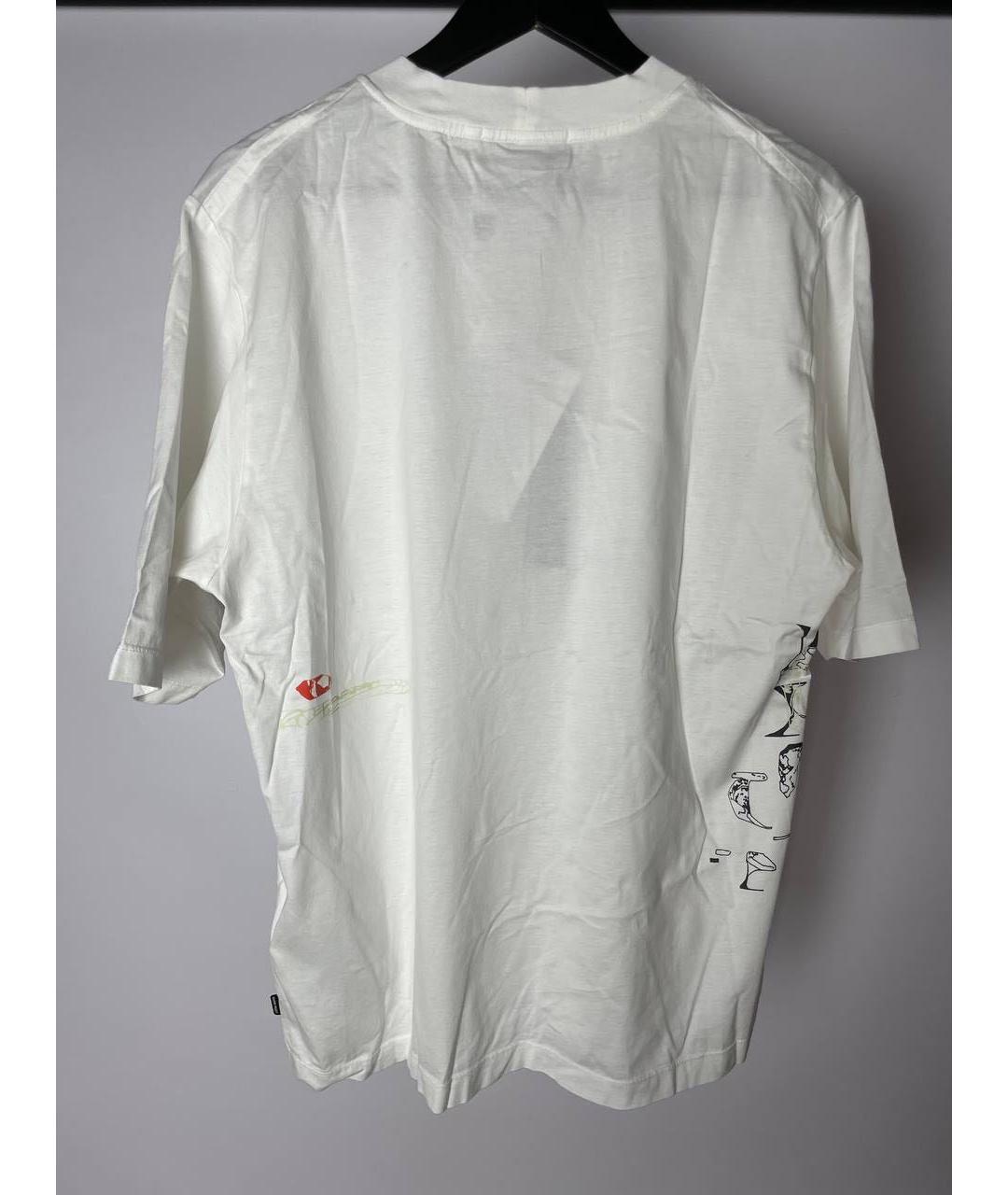 STONE ISLAND SHADOW PROJECT Белая хлопковая футболка, фото 3