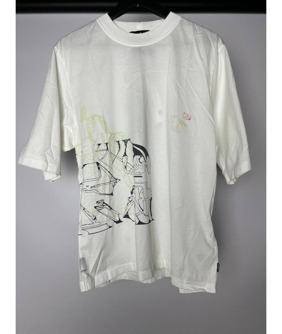 STONE ISLAND SHADOW PROJECT Белая хлопковая футболка, фото 8