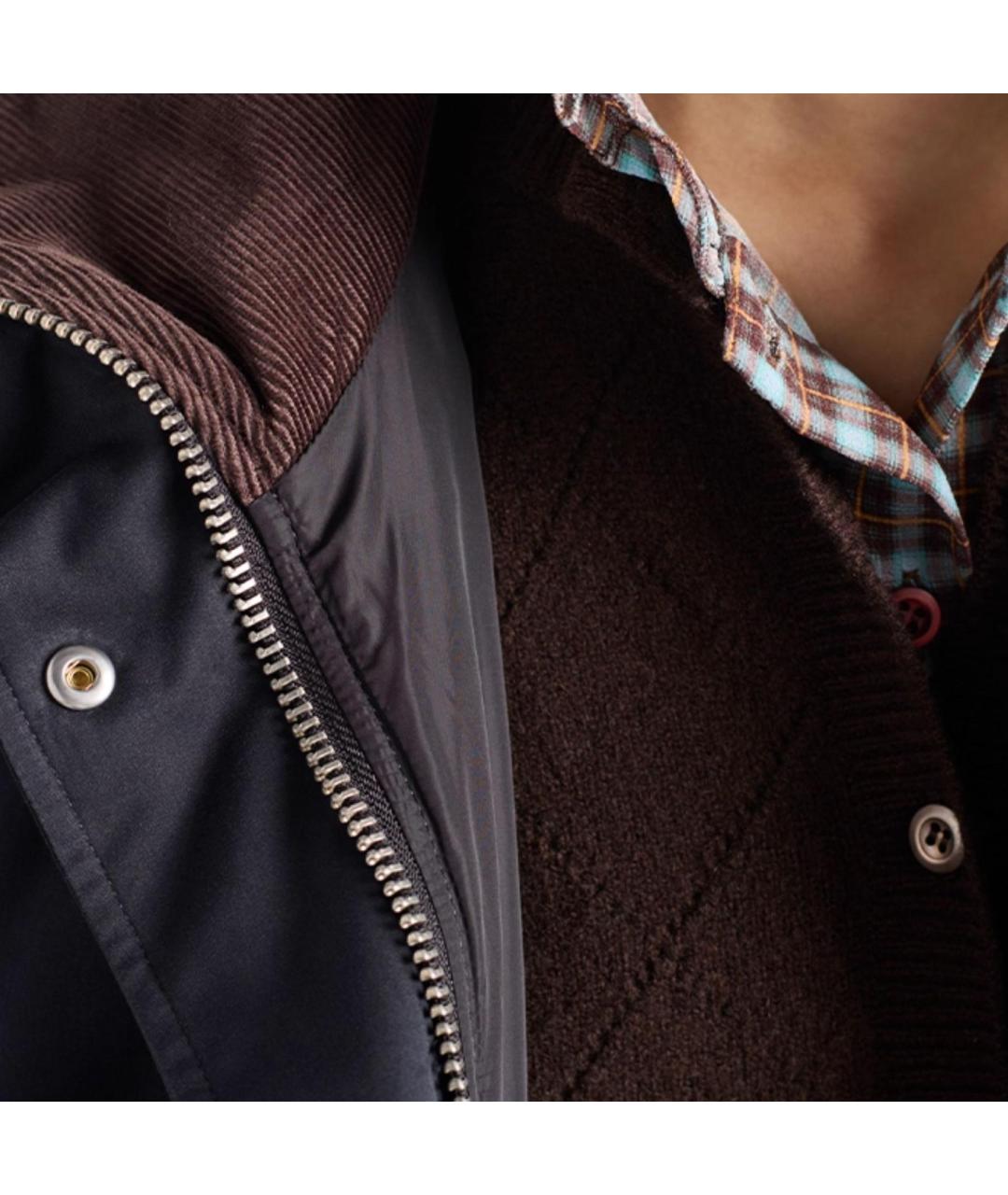 PRADA Черный хлопковый пуховик, фото 6