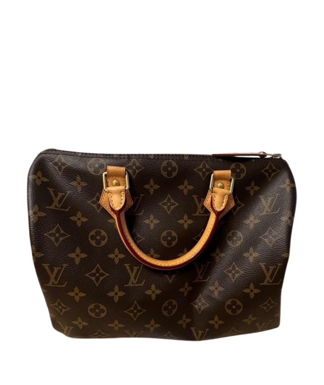 LOUIS VUITTON Коричневая сумка с короткими ручками, фото 1