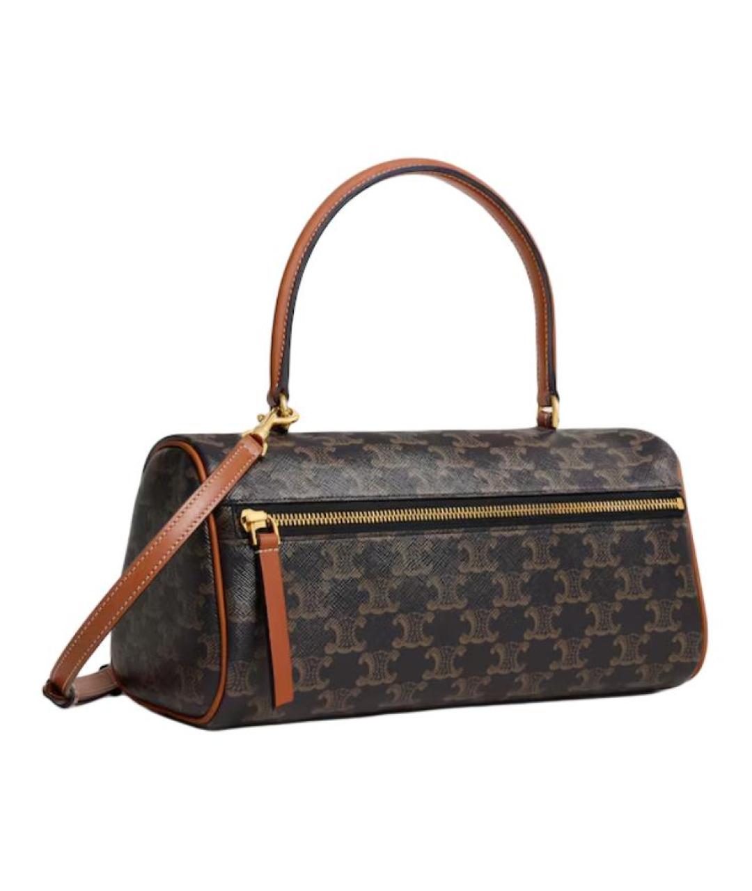 CELINE Коричневая сумка через плечо, фото 2