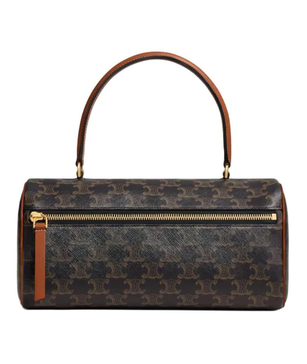 CELINE Коричневая сумка через плечо, фото 3