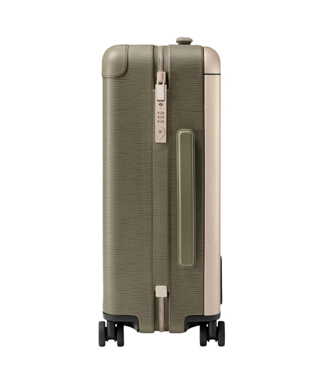 LOUIS VUITTON Хаки чемодан, фото 3