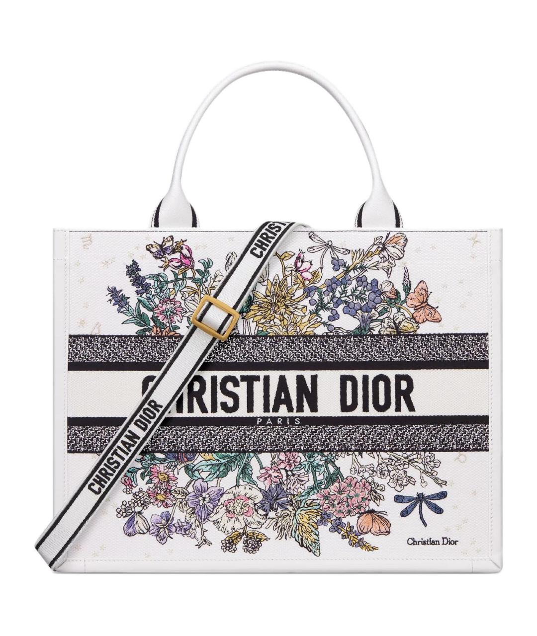 CHRISTIAN DIOR Белая сумка через плечо, фото 1