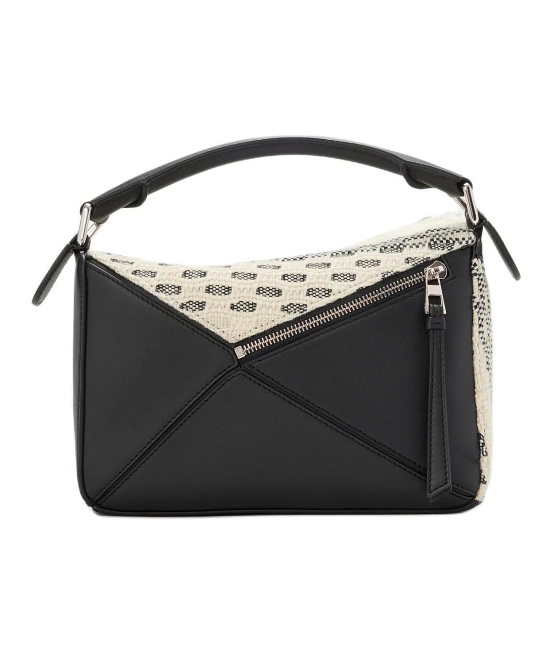 LOEWE Белая кожаная сумка через плечо, фото 6