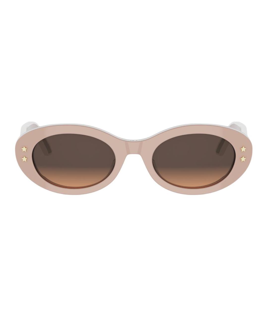 CHRISTIAN DIOR Розовые пластиковые солнцезащитные очки, фото 2