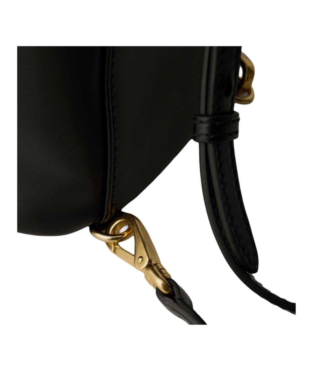 MIU MIU Черный кожаный рюкзак, фото 6