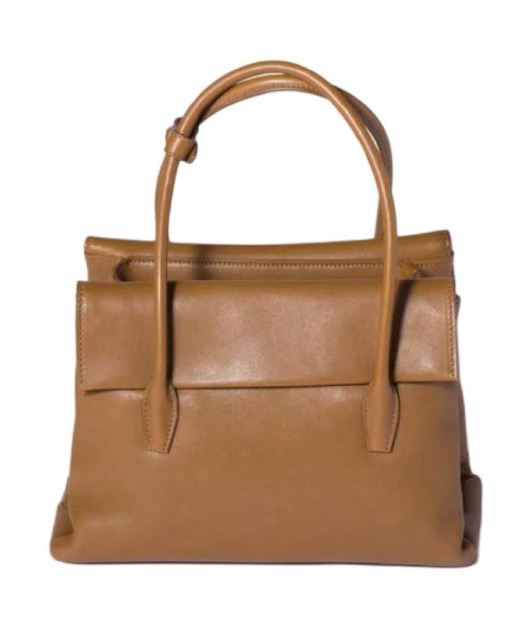 MIU MIU Коричневая кожаная сумка через плечо, фото 3