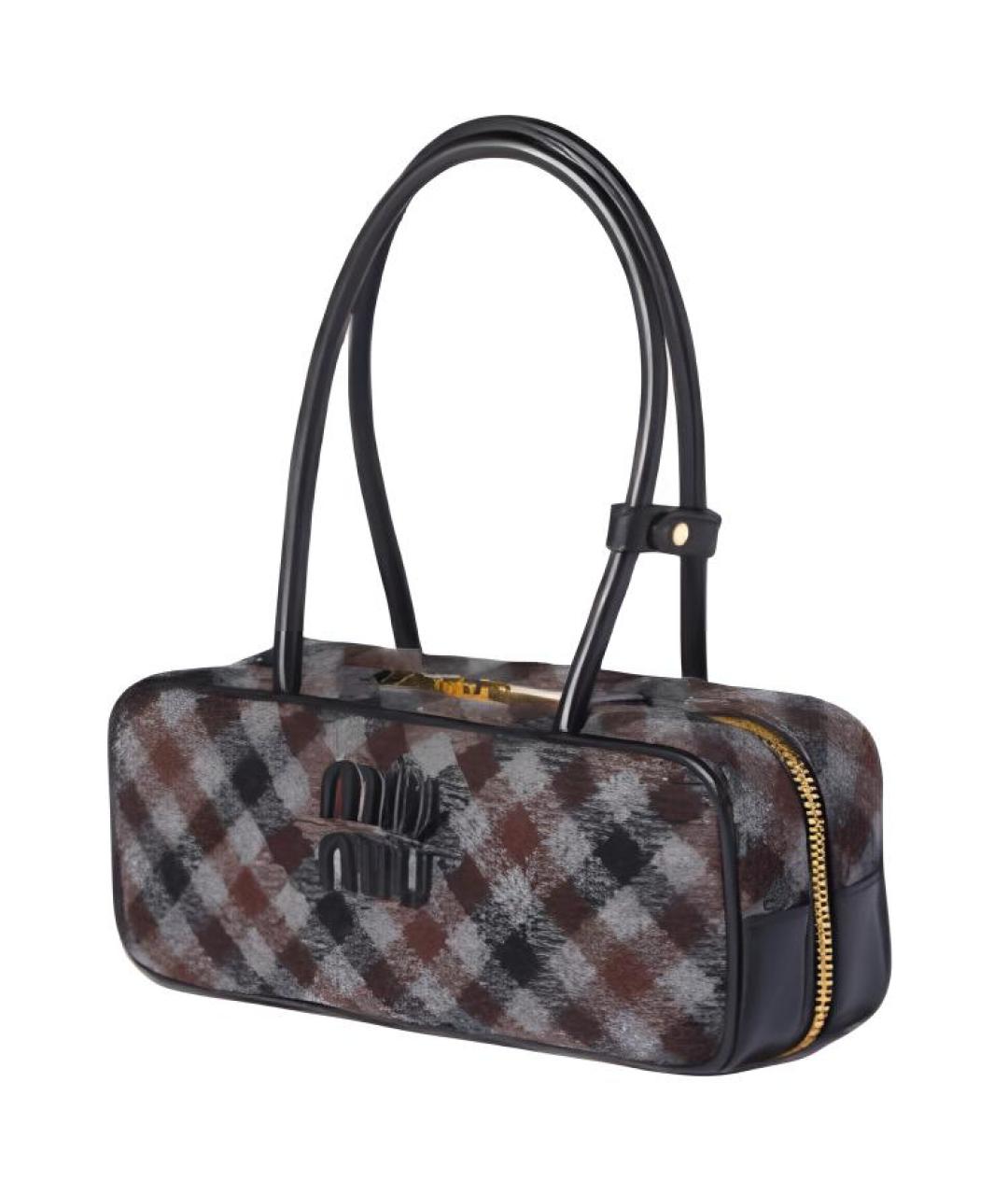 MIU MIU Черная сумка через плечо, фото 2