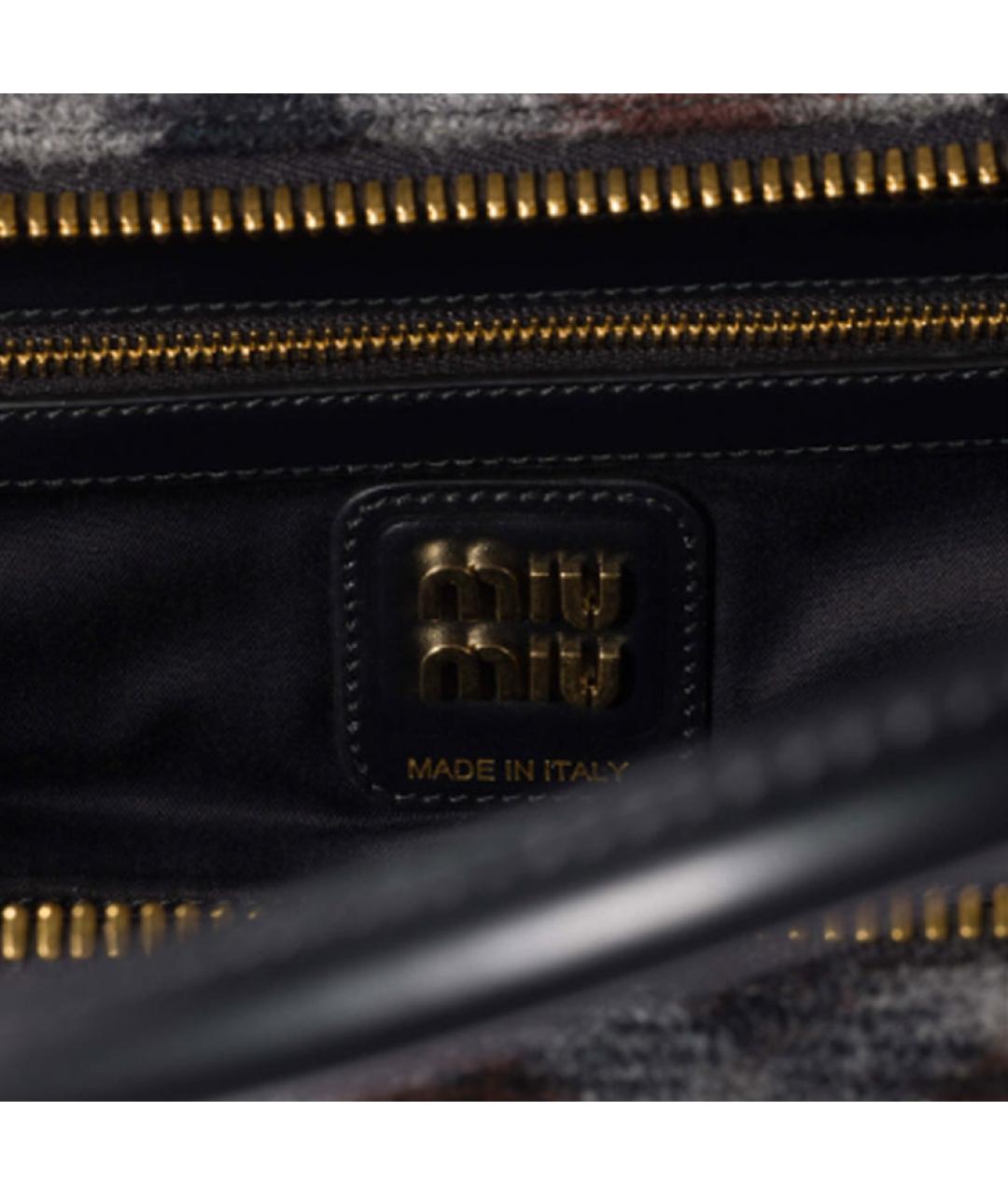 MIU MIU Черная сумка через плечо, фото 5