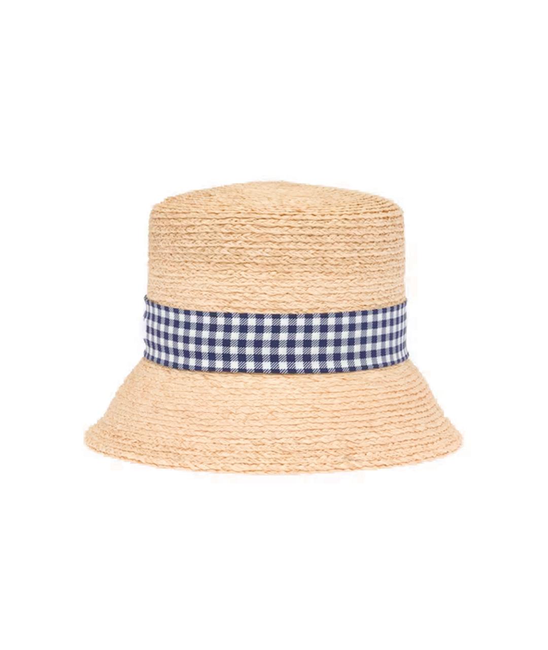 MIU MIU Бежевая панама, фото 1