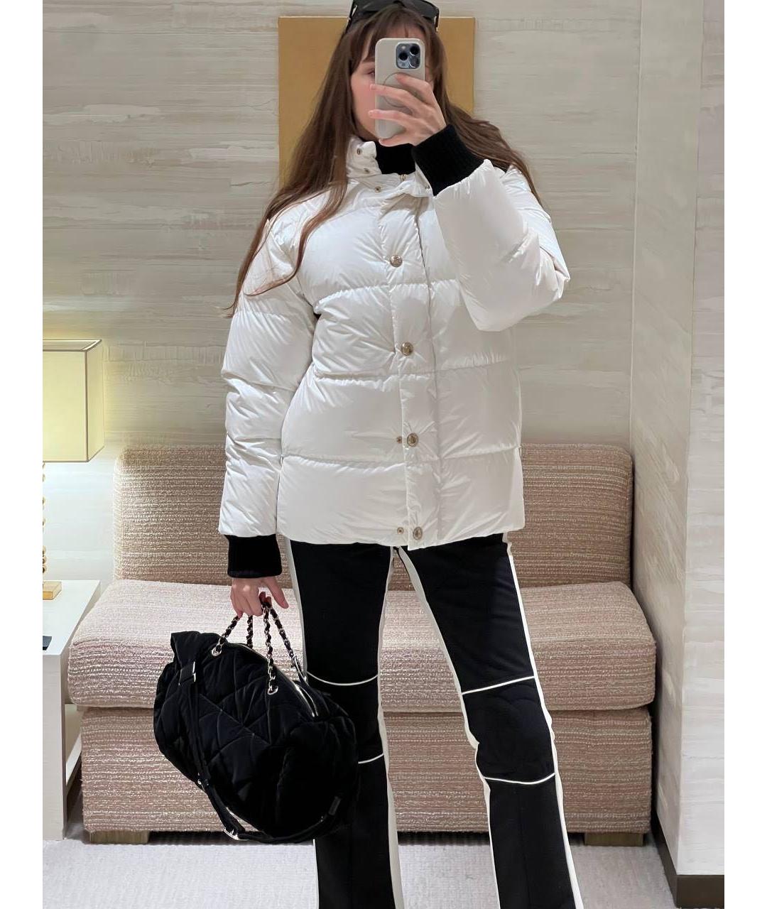 CHANEL Белый пуховик, фото 5