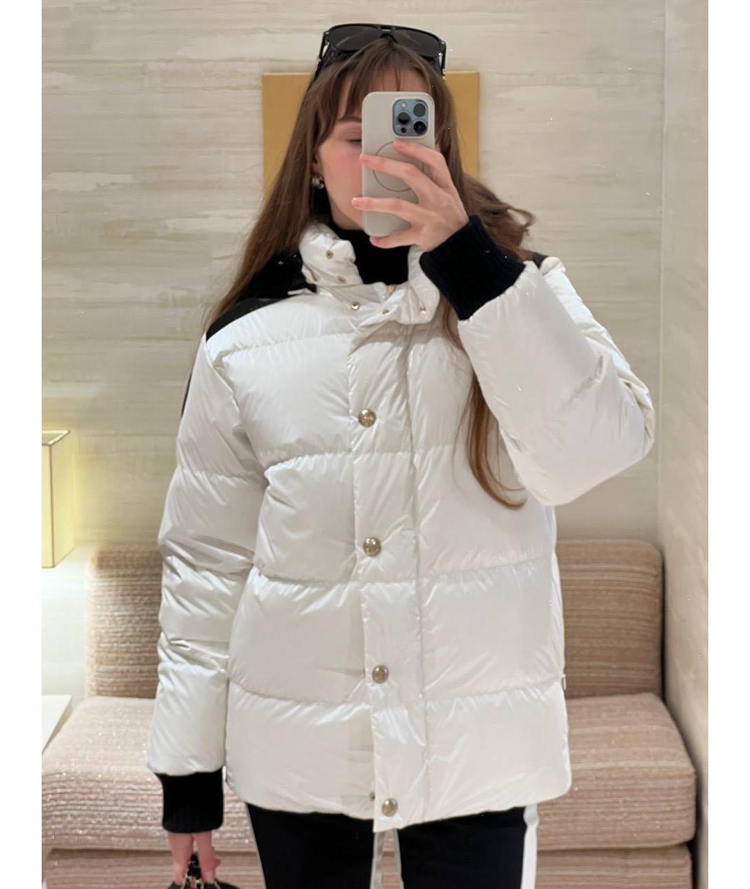 CHANEL Белый пуховик, фото 6