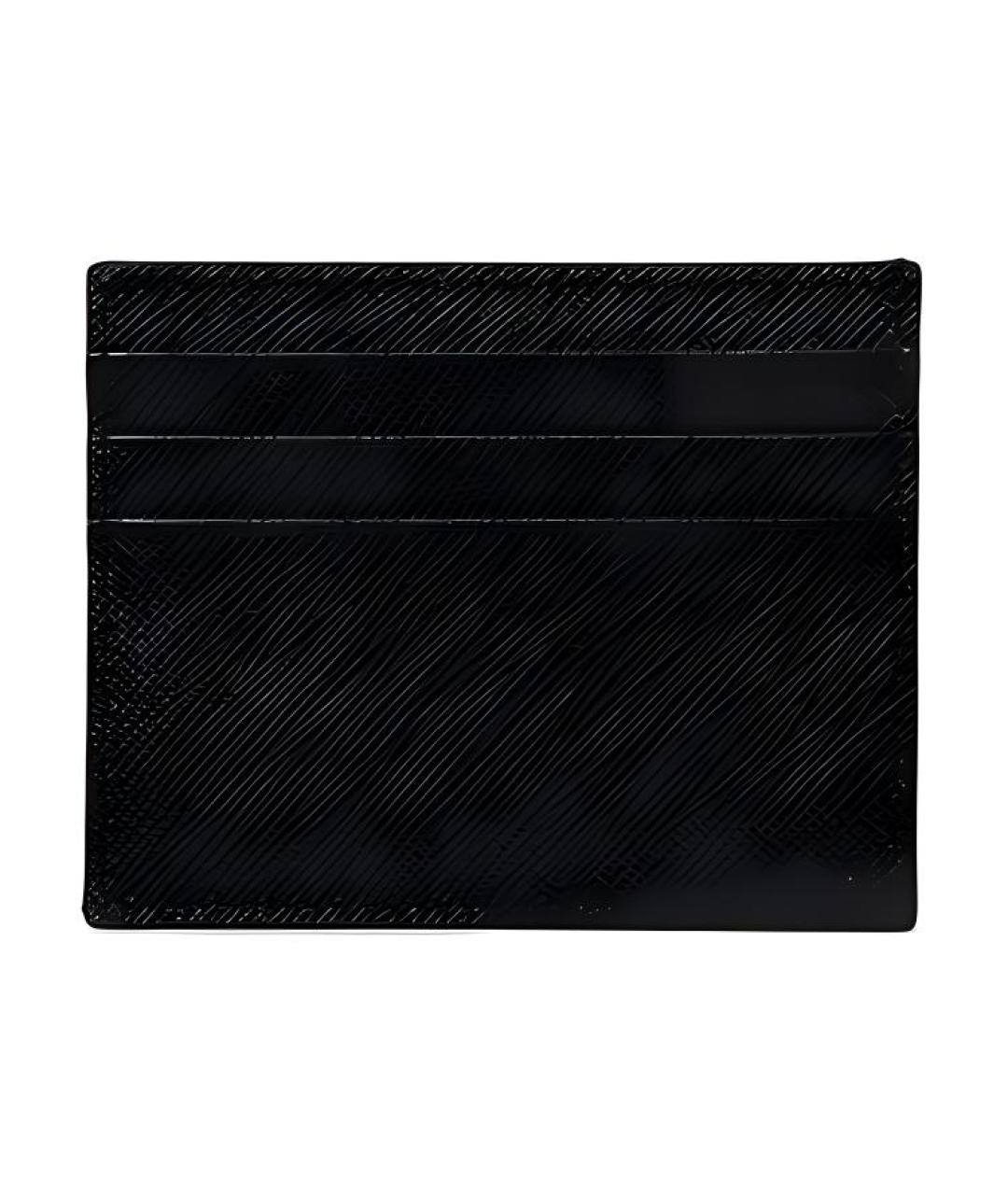 PRADA Черный кожаный кардхолдер, фото 3