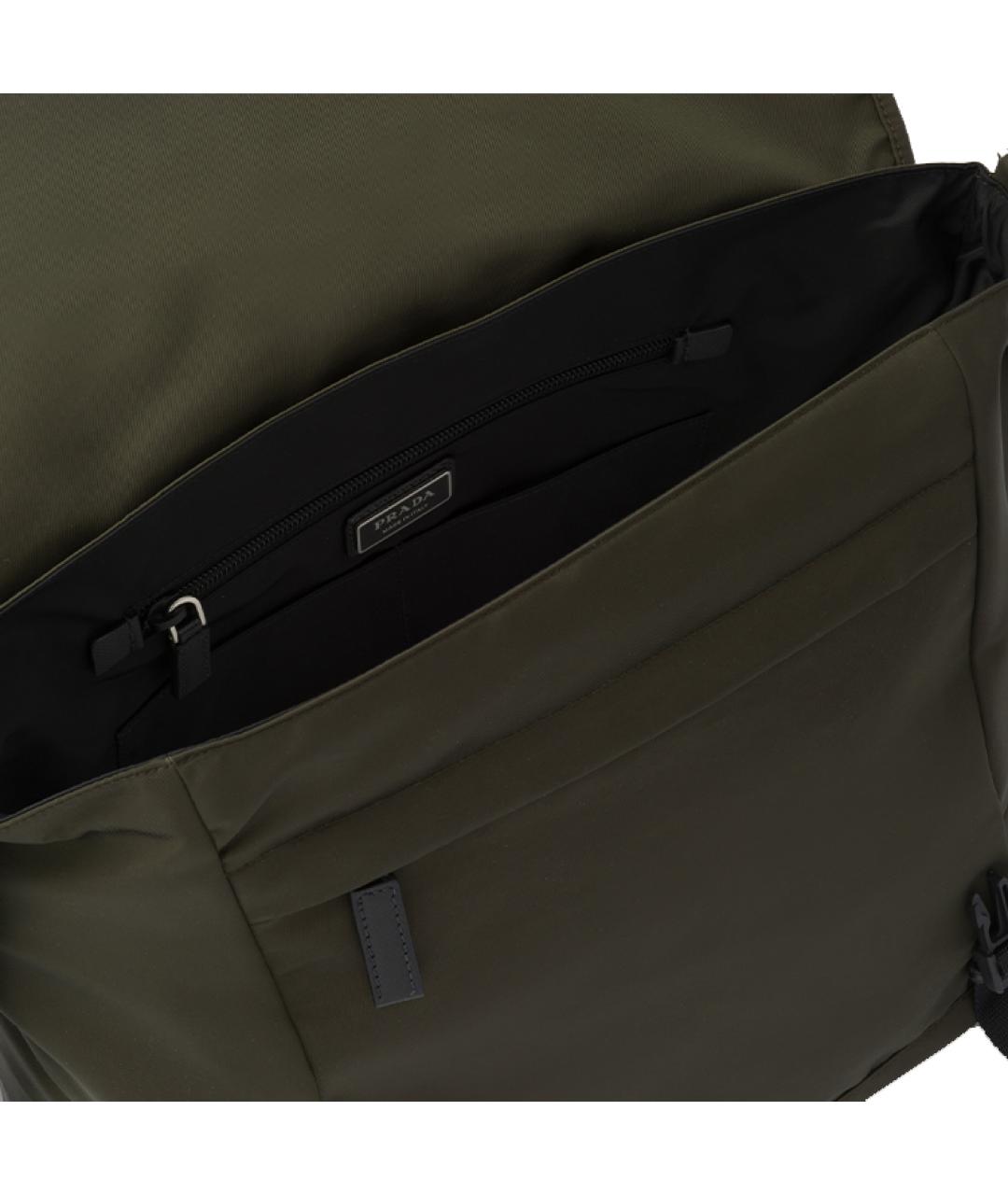 PRADA Хаки сумка на плечо, фото 5