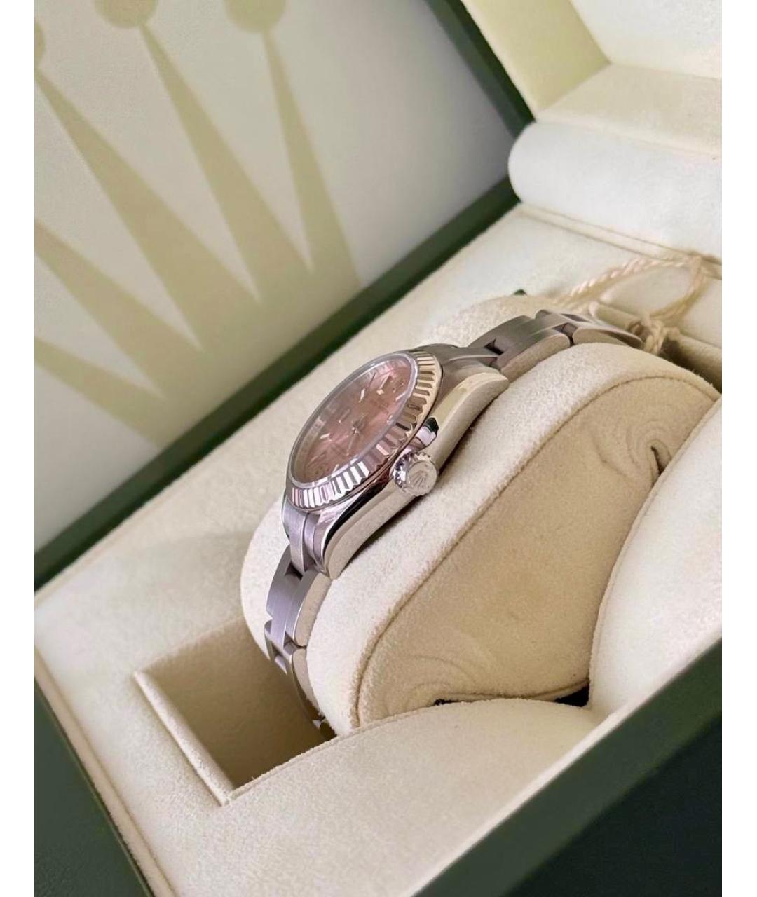 ROLEX Розовые часы, фото 5