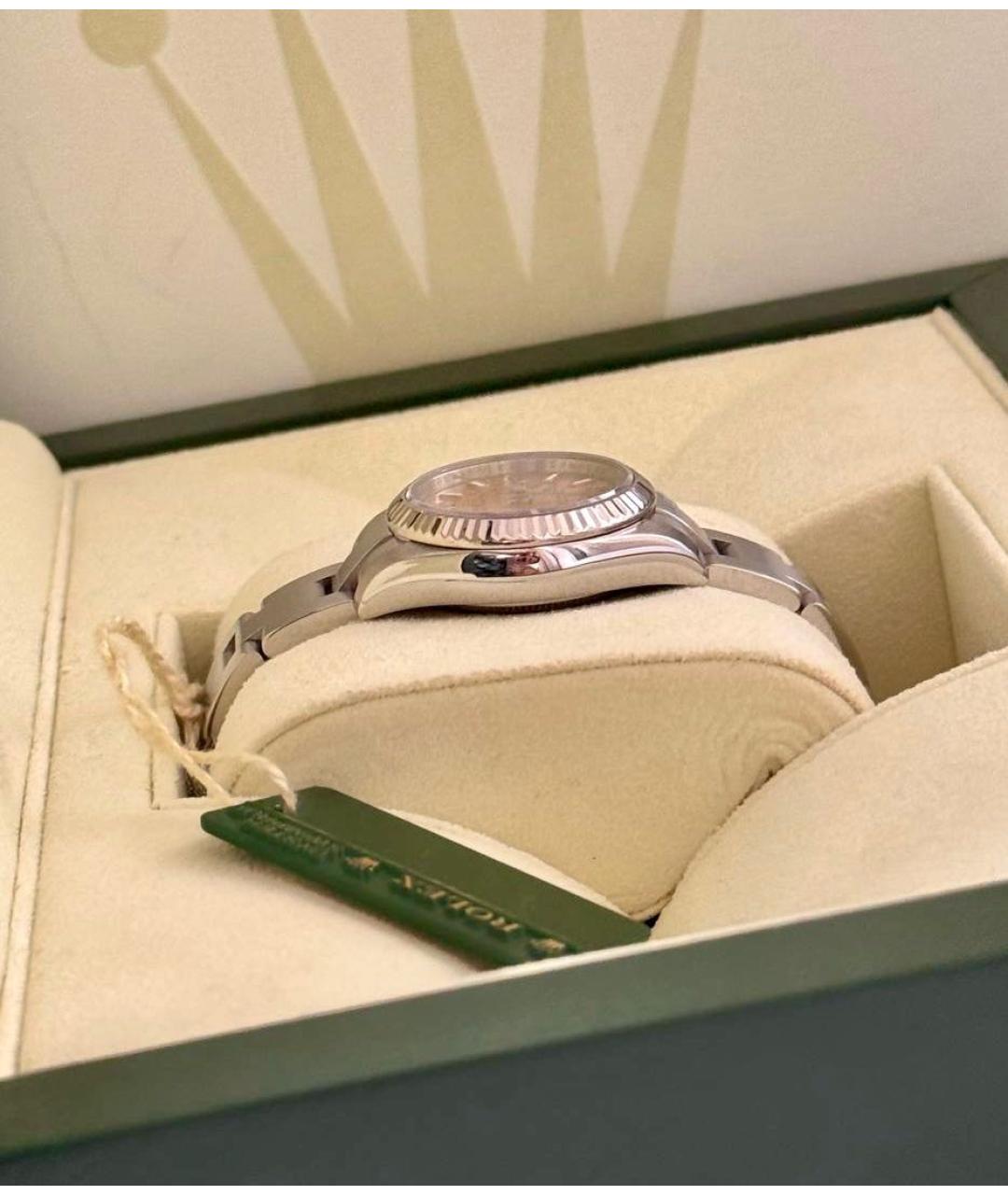 ROLEX Розовые часы, фото 6