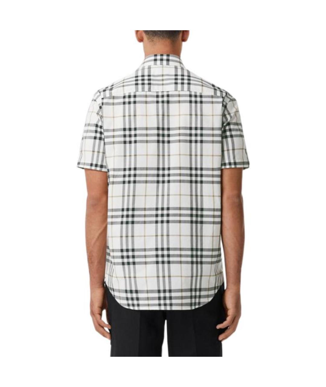 BURBERRY Мульти хлопковая кэжуал рубашка, фото 3