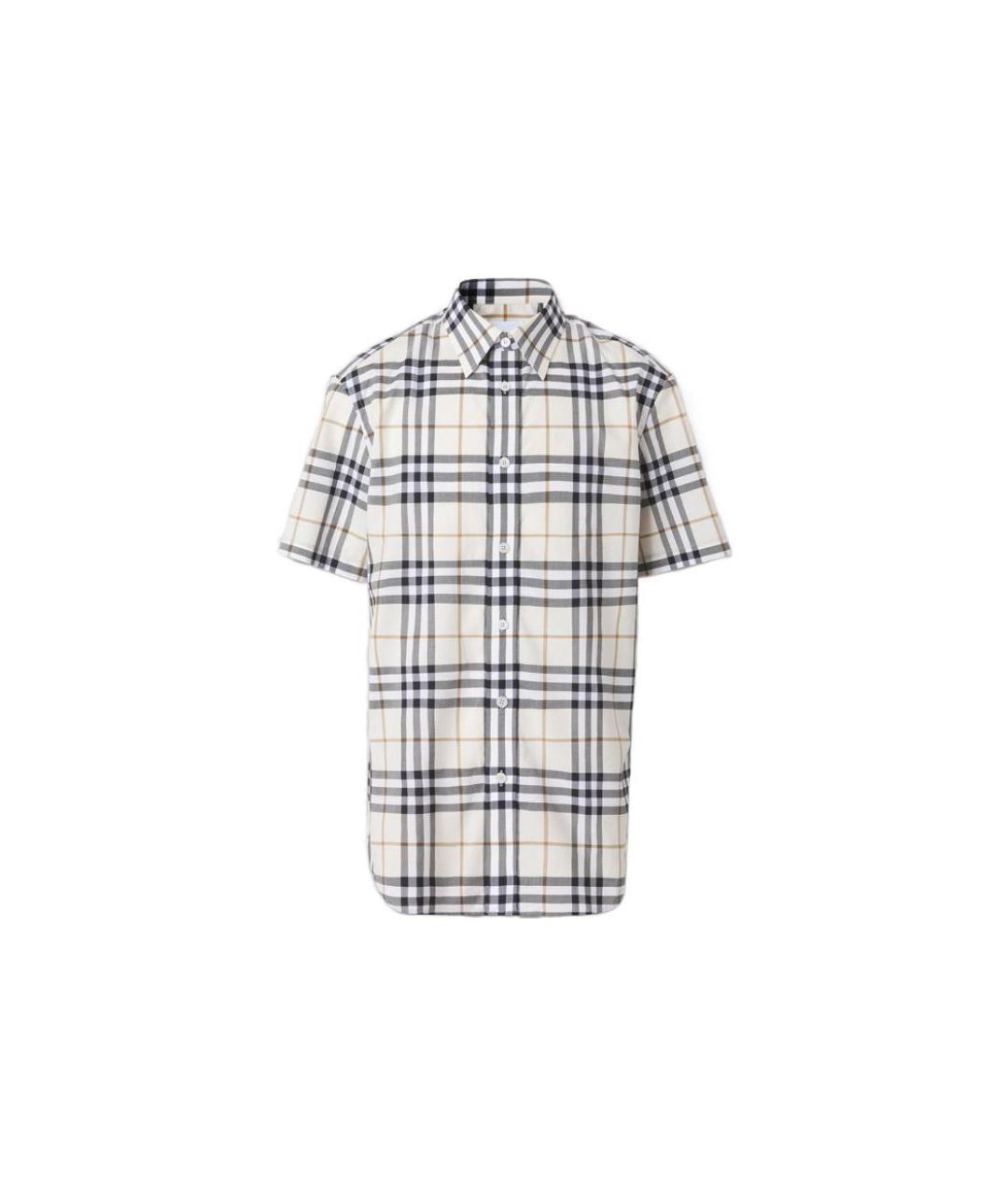 BURBERRY Мульти хлопковая кэжуал рубашка, фото 1