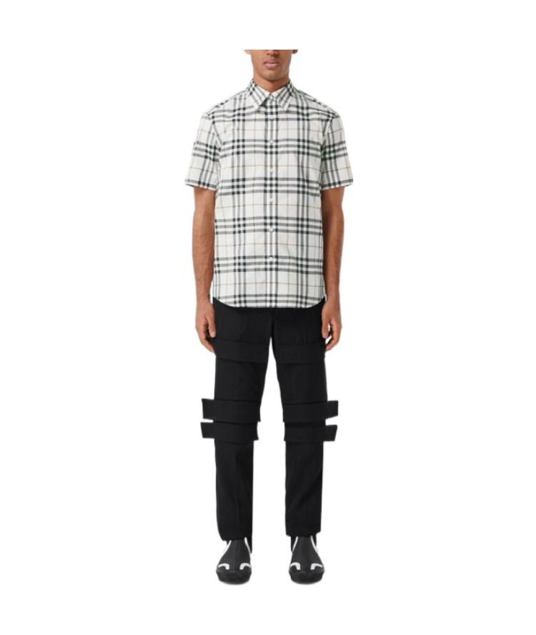 BURBERRY Мульти хлопковая кэжуал рубашка, фото 2