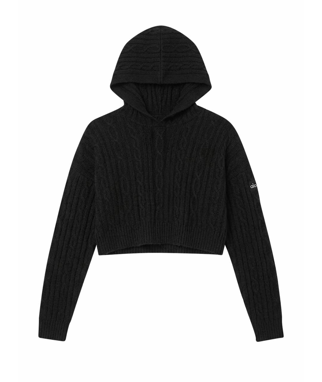 ALO YOGA Черный джемпер / свитер, фото 1