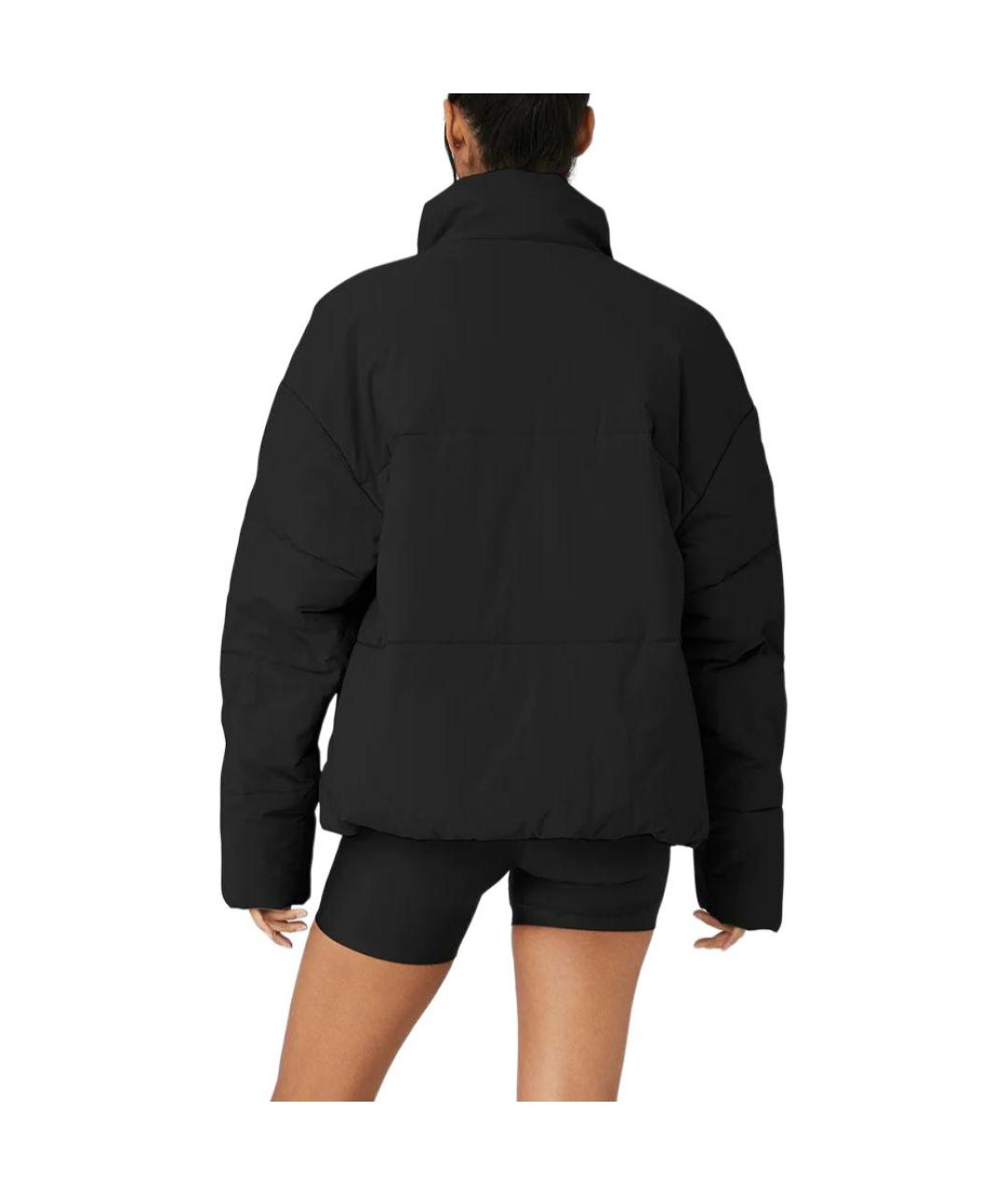 ALO YOGA Черная полиамидовая куртка, фото 3