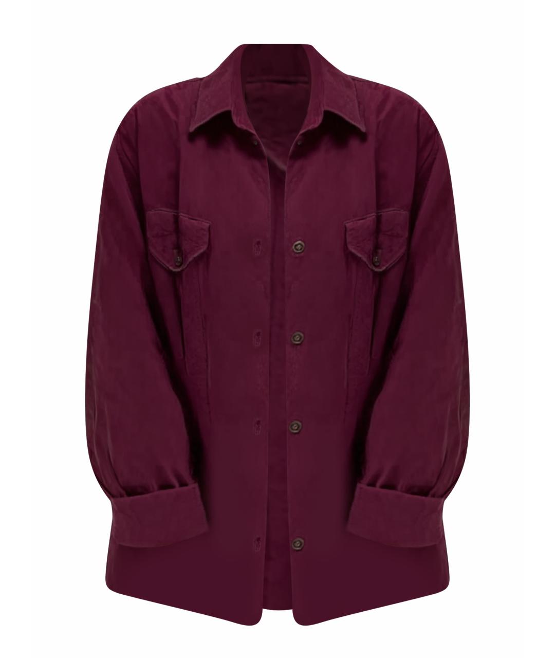 ALO YOGA Бордовая рубашка, фото 1