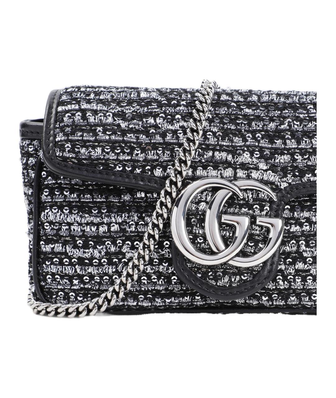 GUCCI Черная сумка через плечо, фото 3