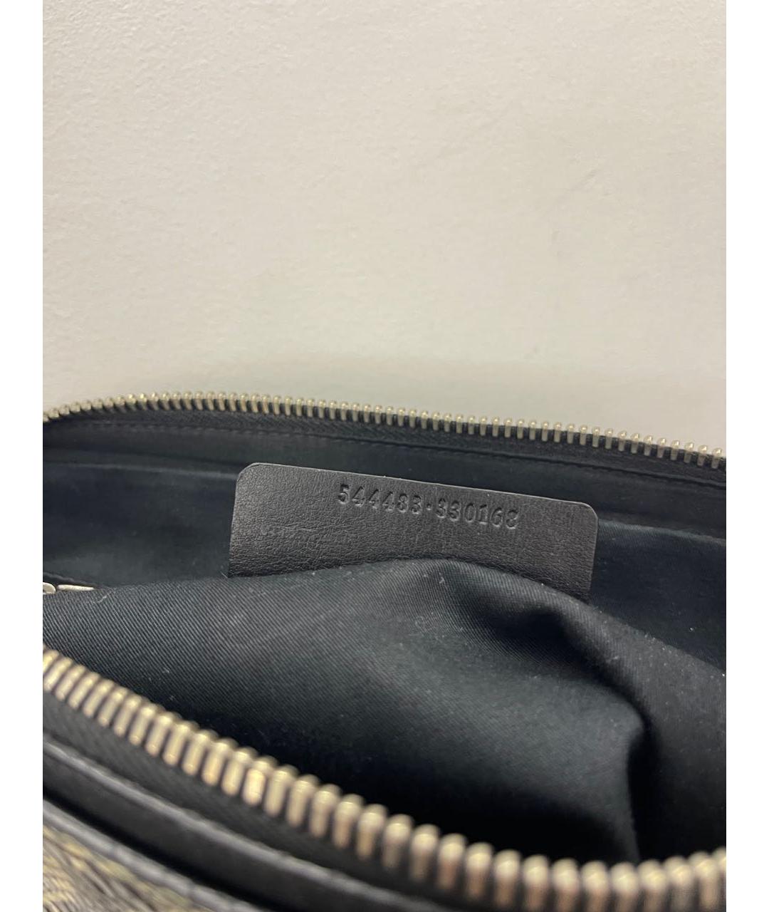 ALEXANDER MCQUEEN Бежевая барсетка из экзотической кожи, фото 4