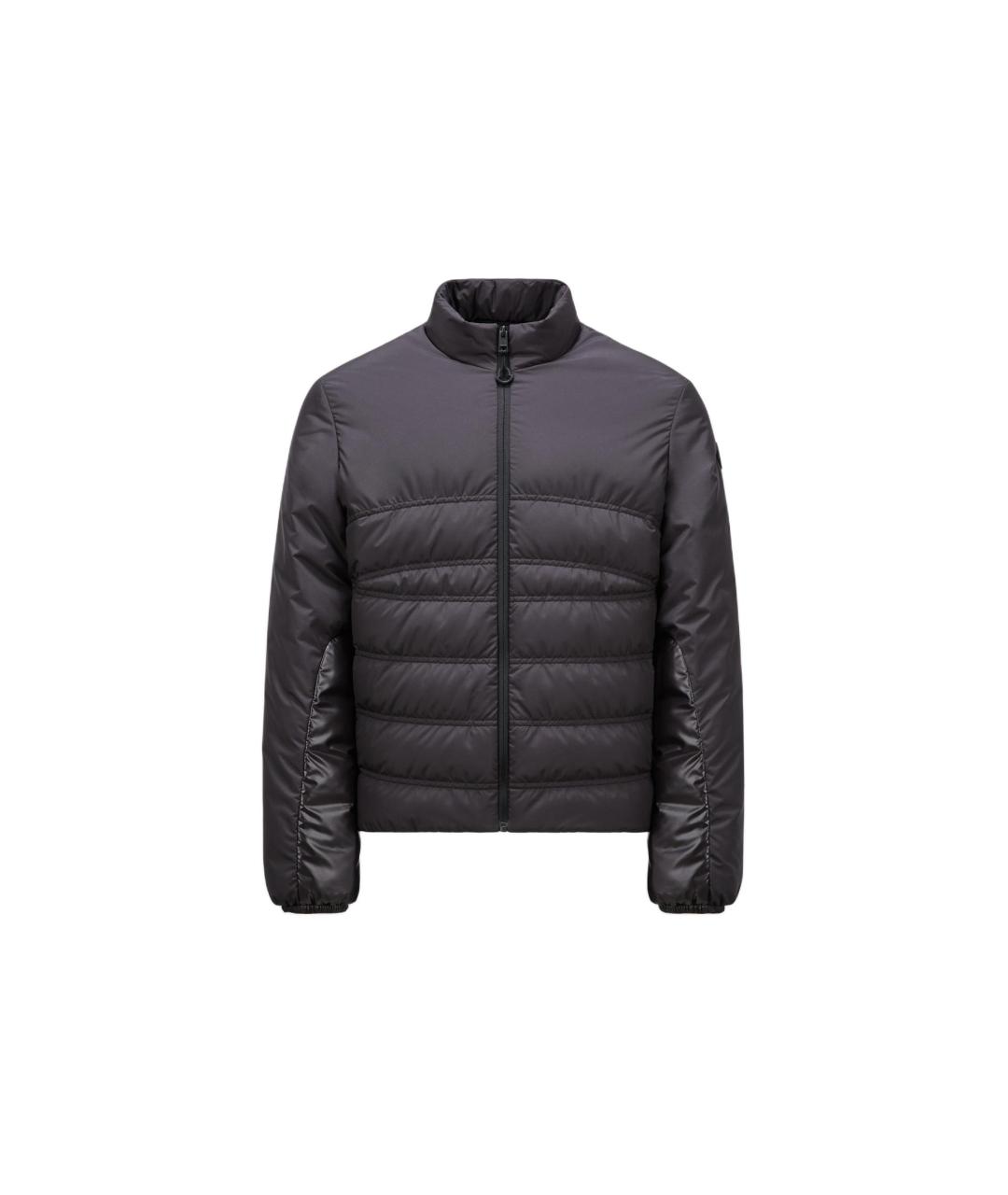 MONCLER Черный пуховик, фото 1