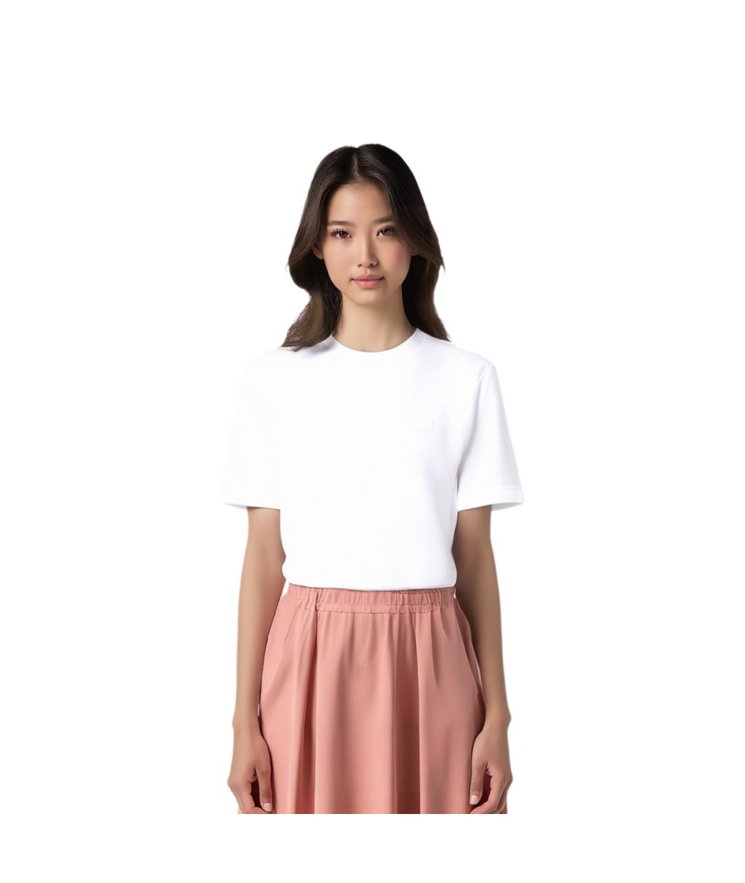 ACNE STUDIOS Белая футболка, фото 2