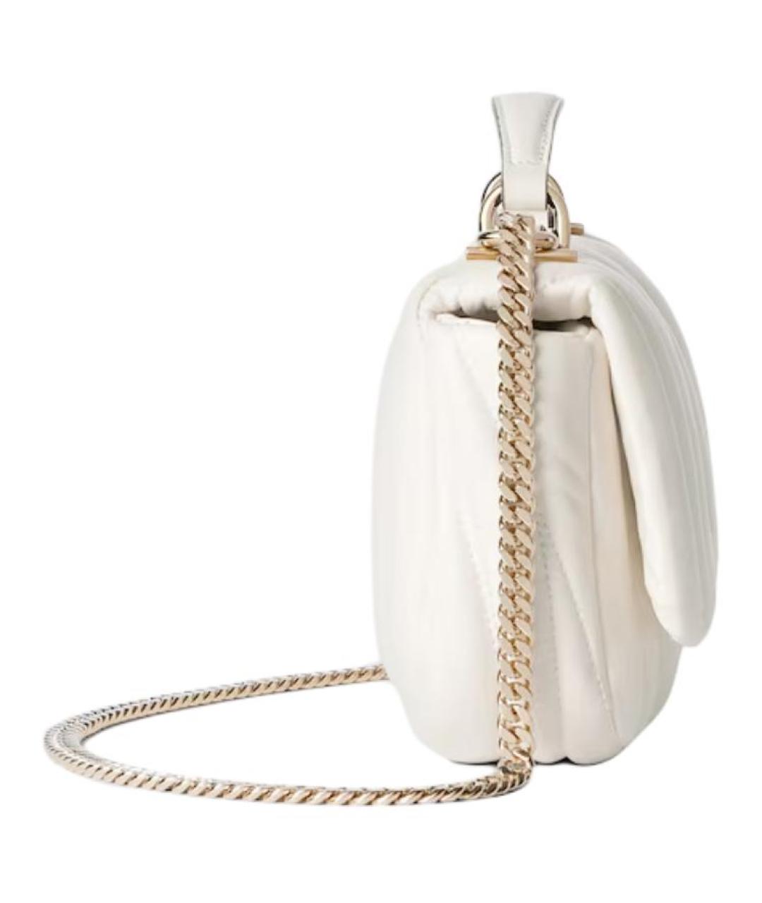 GUCCI Белая кожаная сумка через плечо, фото 4