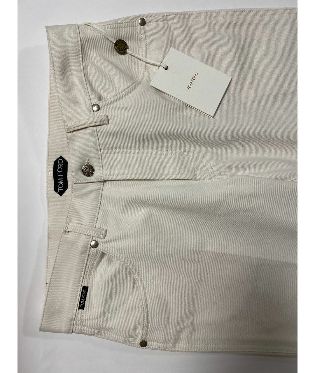 TOM FORD Хлопковые прямые джинсы, фото 5
