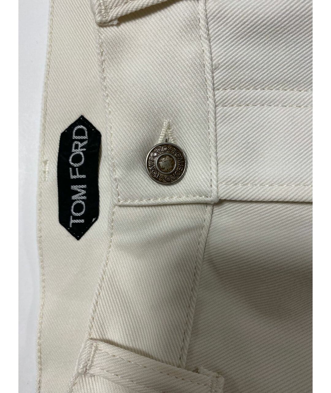 TOM FORD Хлопковые прямые джинсы, фото 3