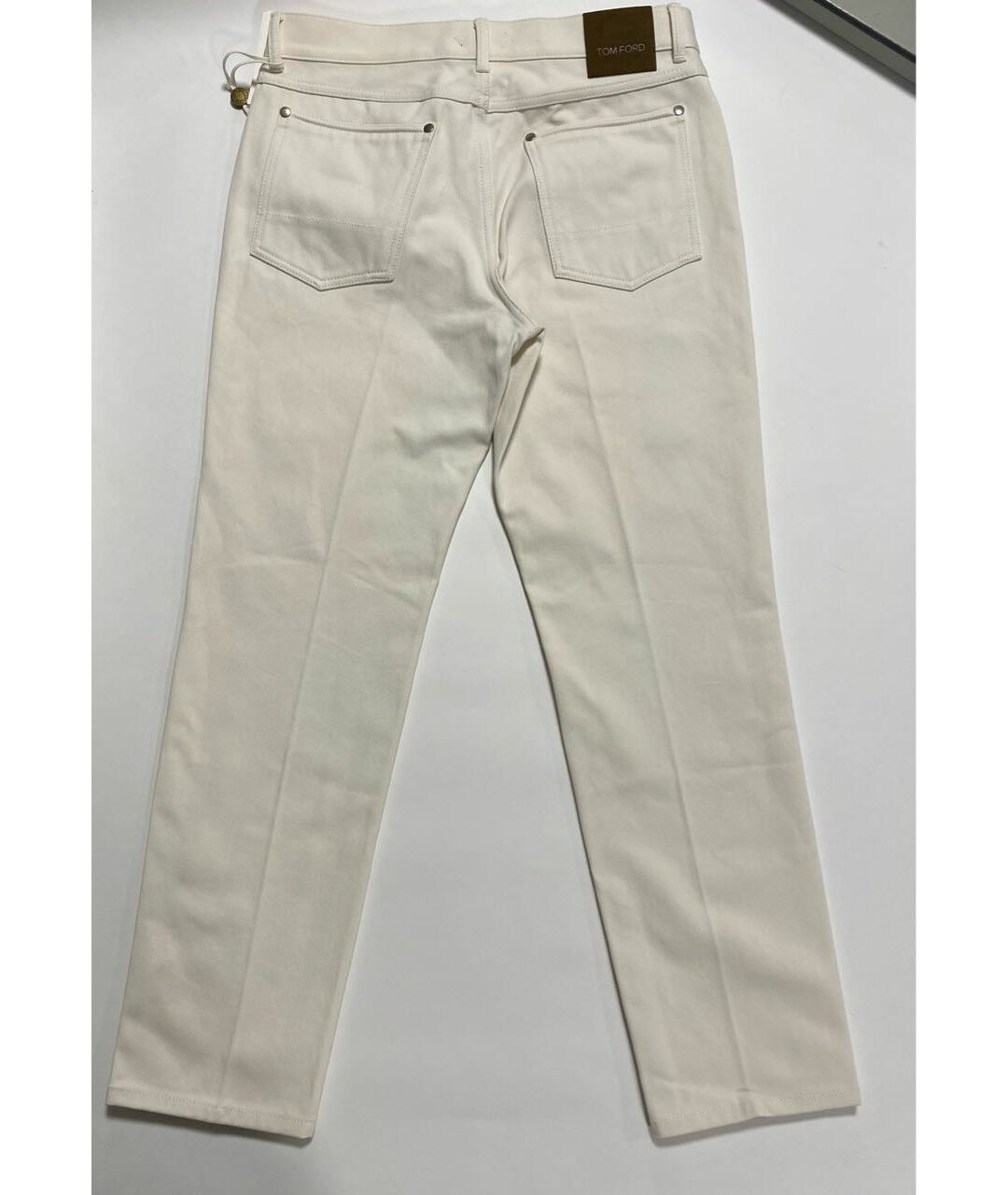 TOM FORD Хлопковые прямые джинсы, фото 2