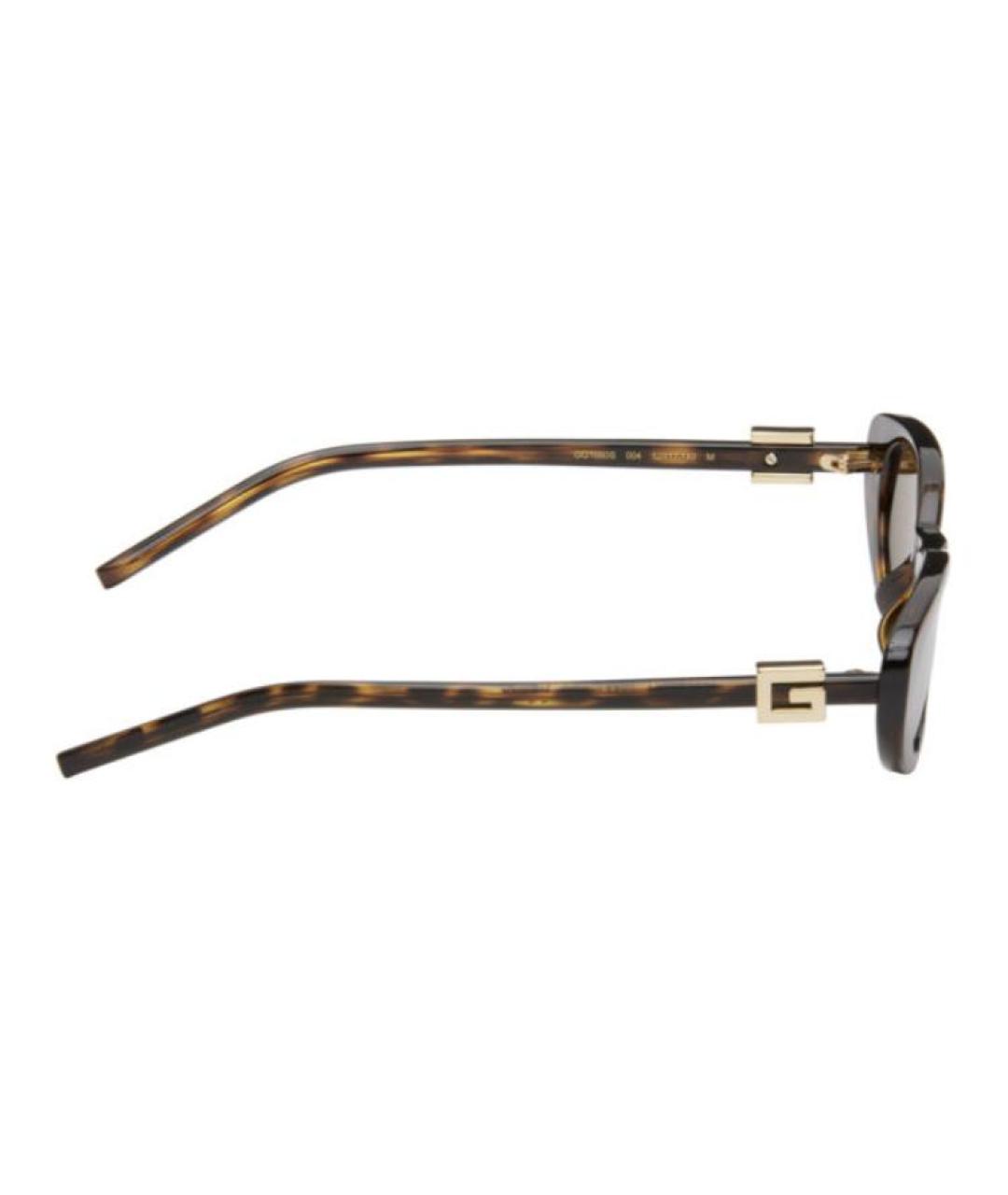 GUCCI Коричневые солнцезащитные очки, фото 2