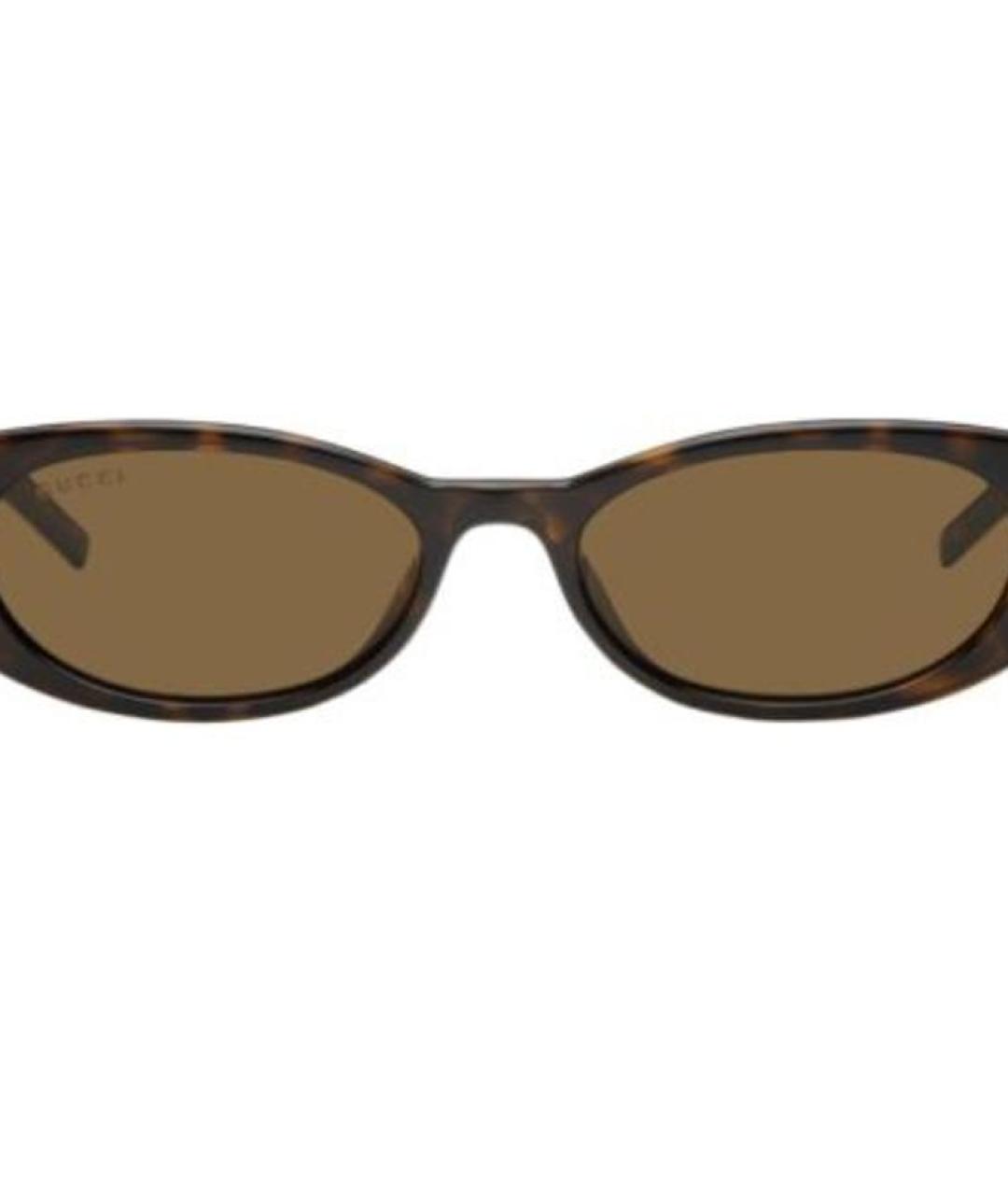 GUCCI Коричневые солнцезащитные очки, фото 3