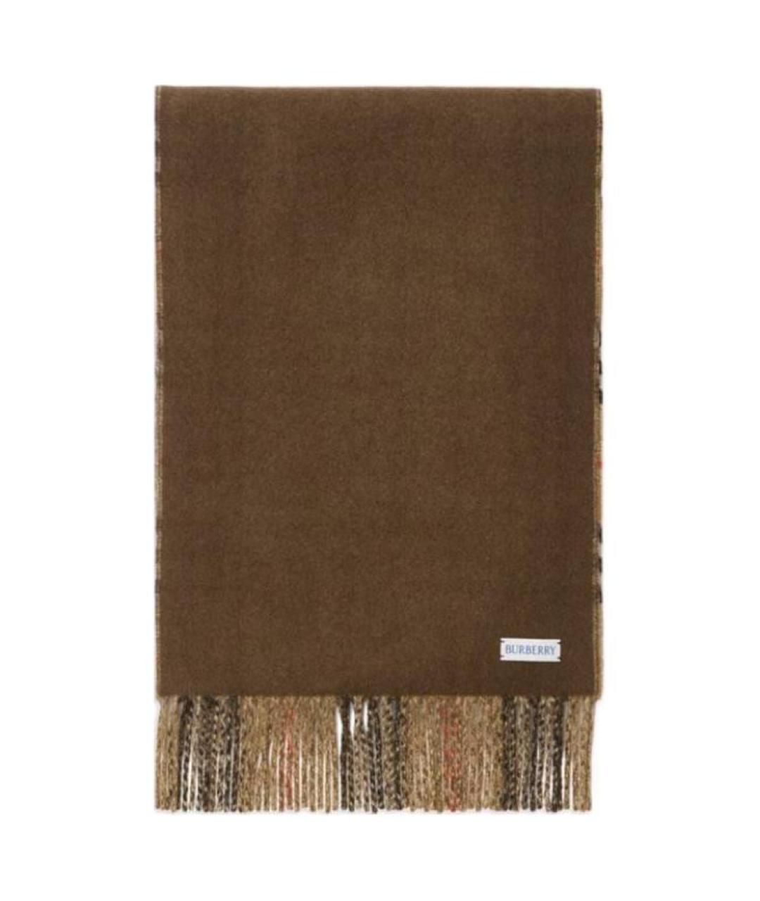 BURBERRY Бежевый шарф, фото 2