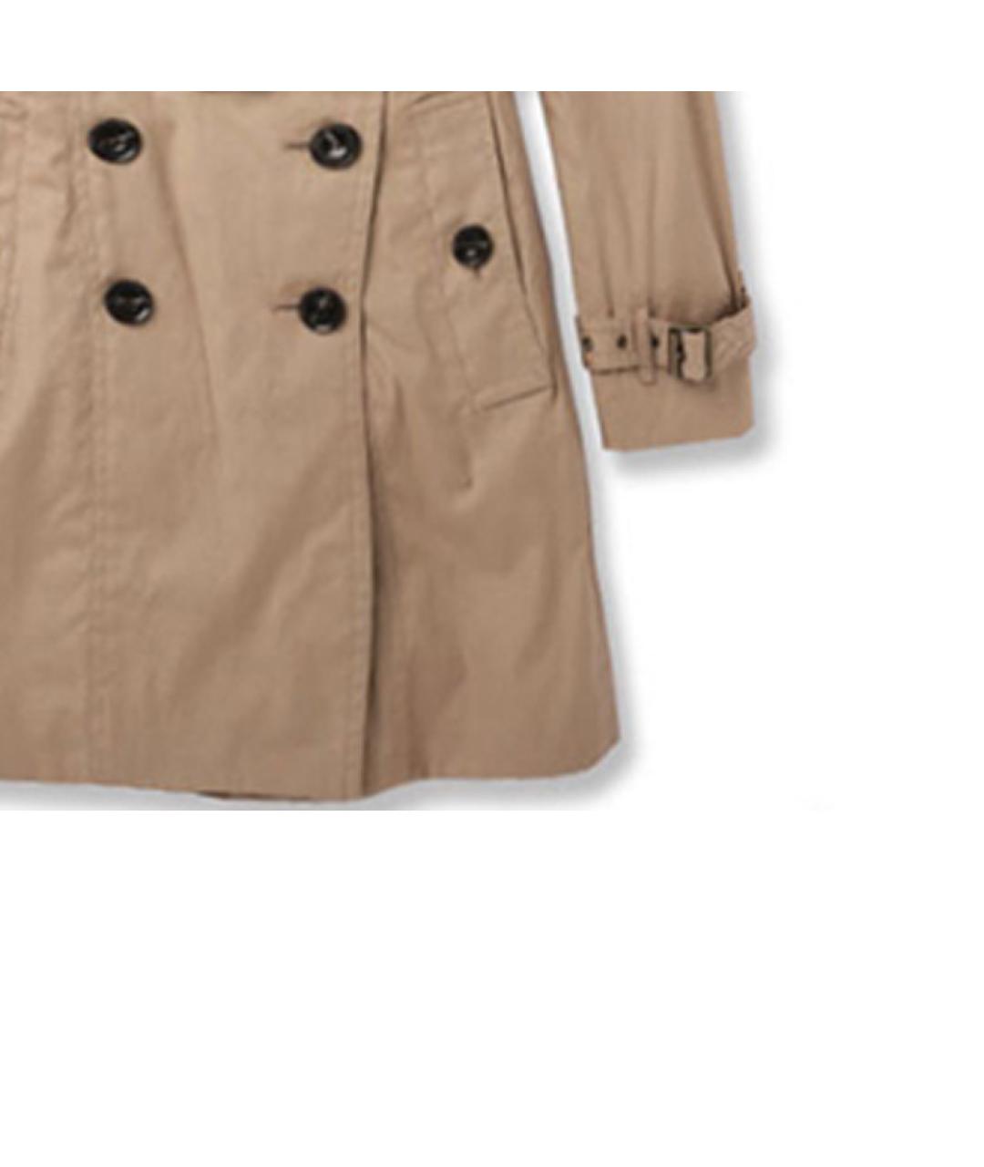 BURBERRY Хаки хлопковый тренч/плащ, фото 6