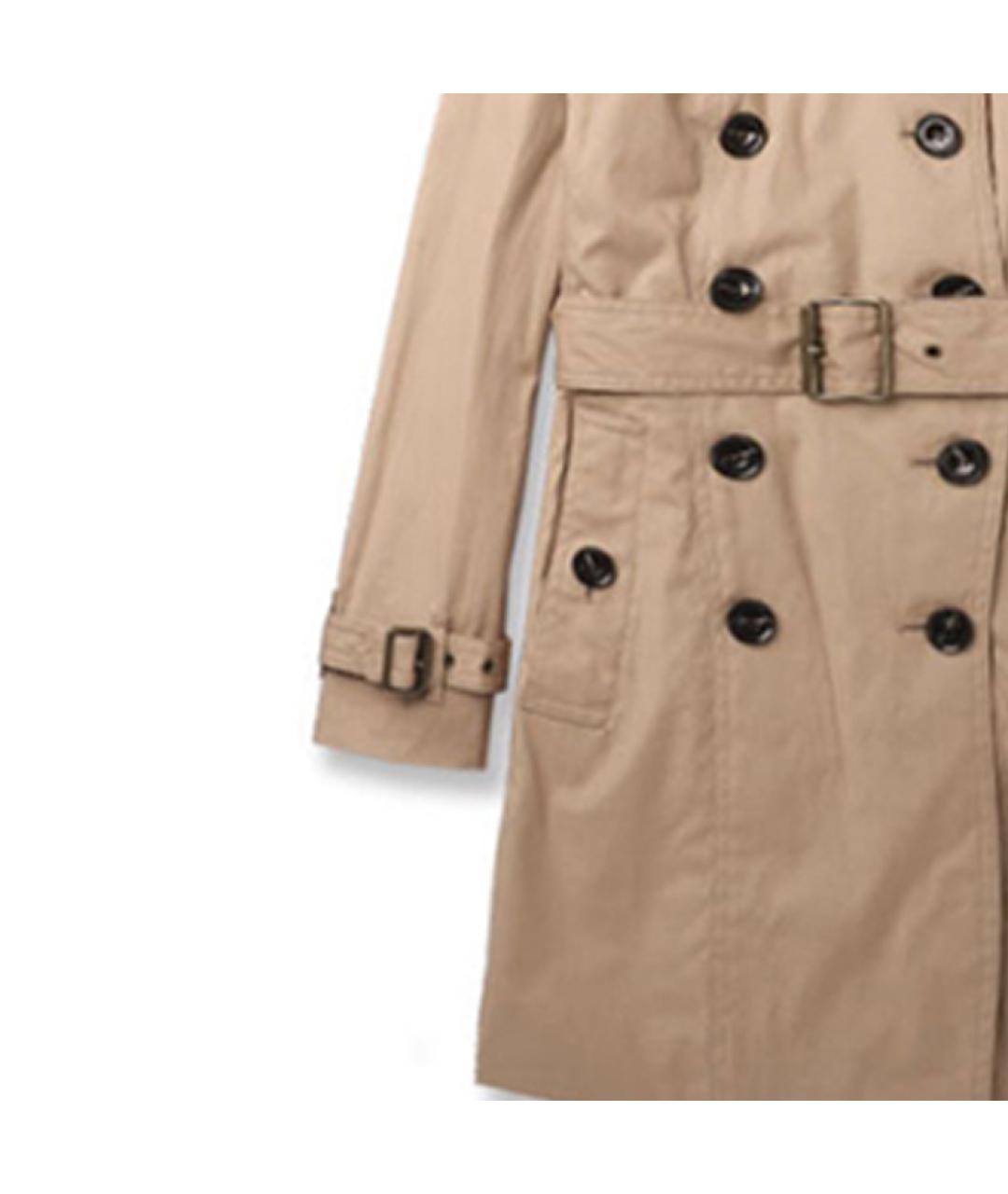 BURBERRY Хаки хлопковый тренч/плащ, фото 7