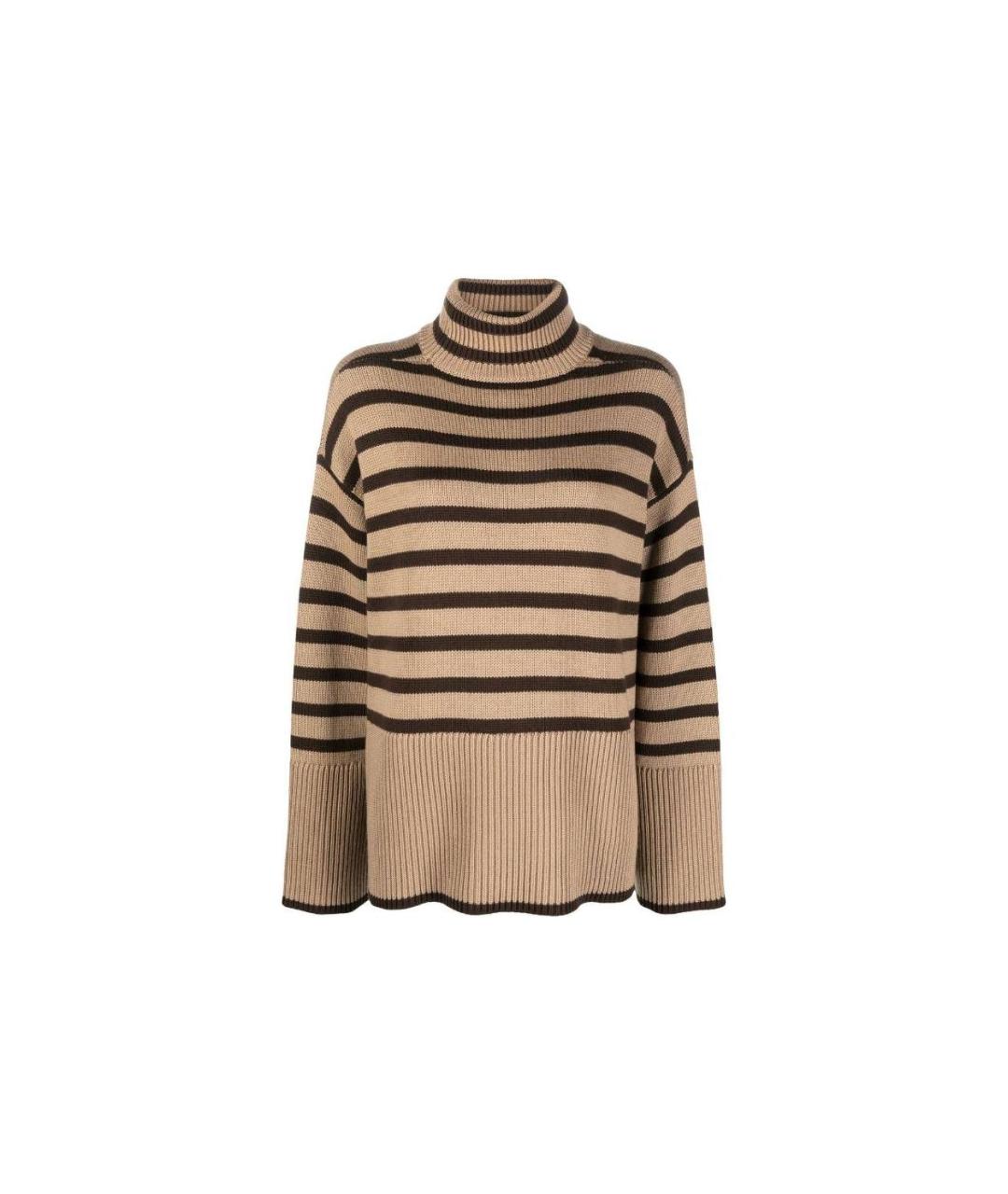 TOTEME Коричневый джемпер / свитер, фото 1