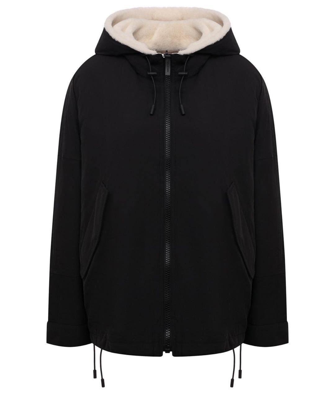 ARMY YVES SALOMON Черная парка, фото 1