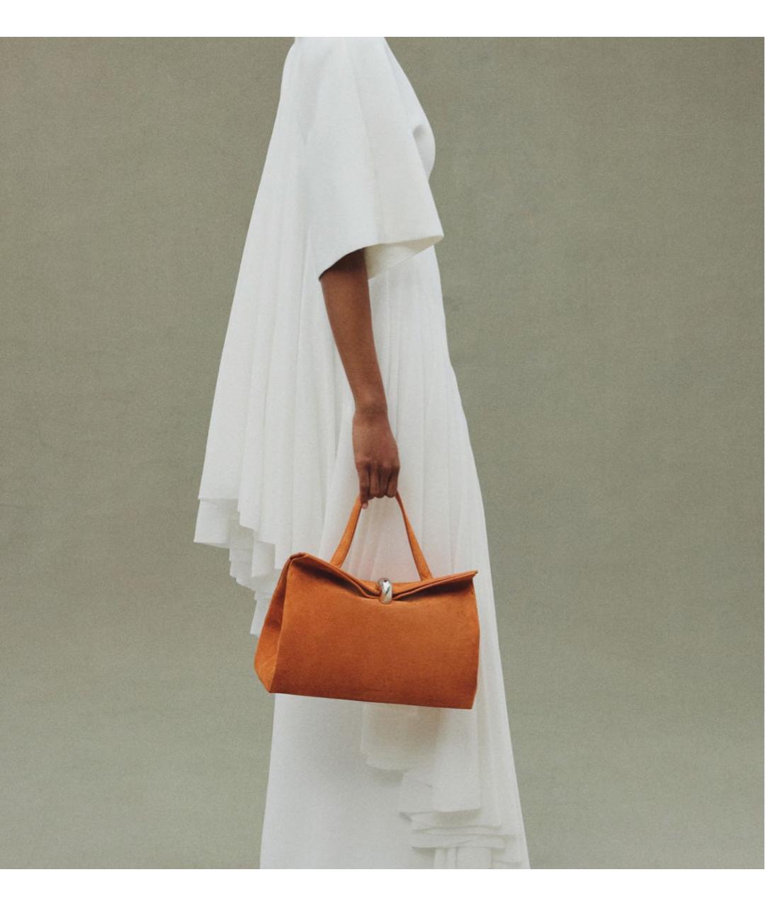 JACQUEMUS Замшевая сумка тоут, фото 3