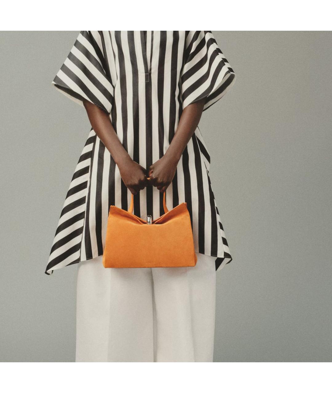 JACQUEMUS Замшевая сумка тоут, фото 2