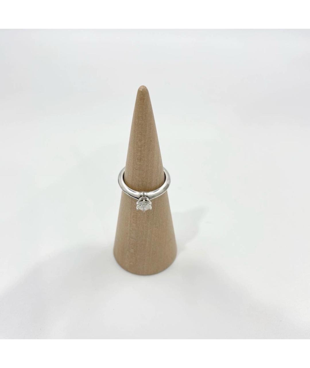 TIFFANY&CO Белое платиновое кольцо, фото 4