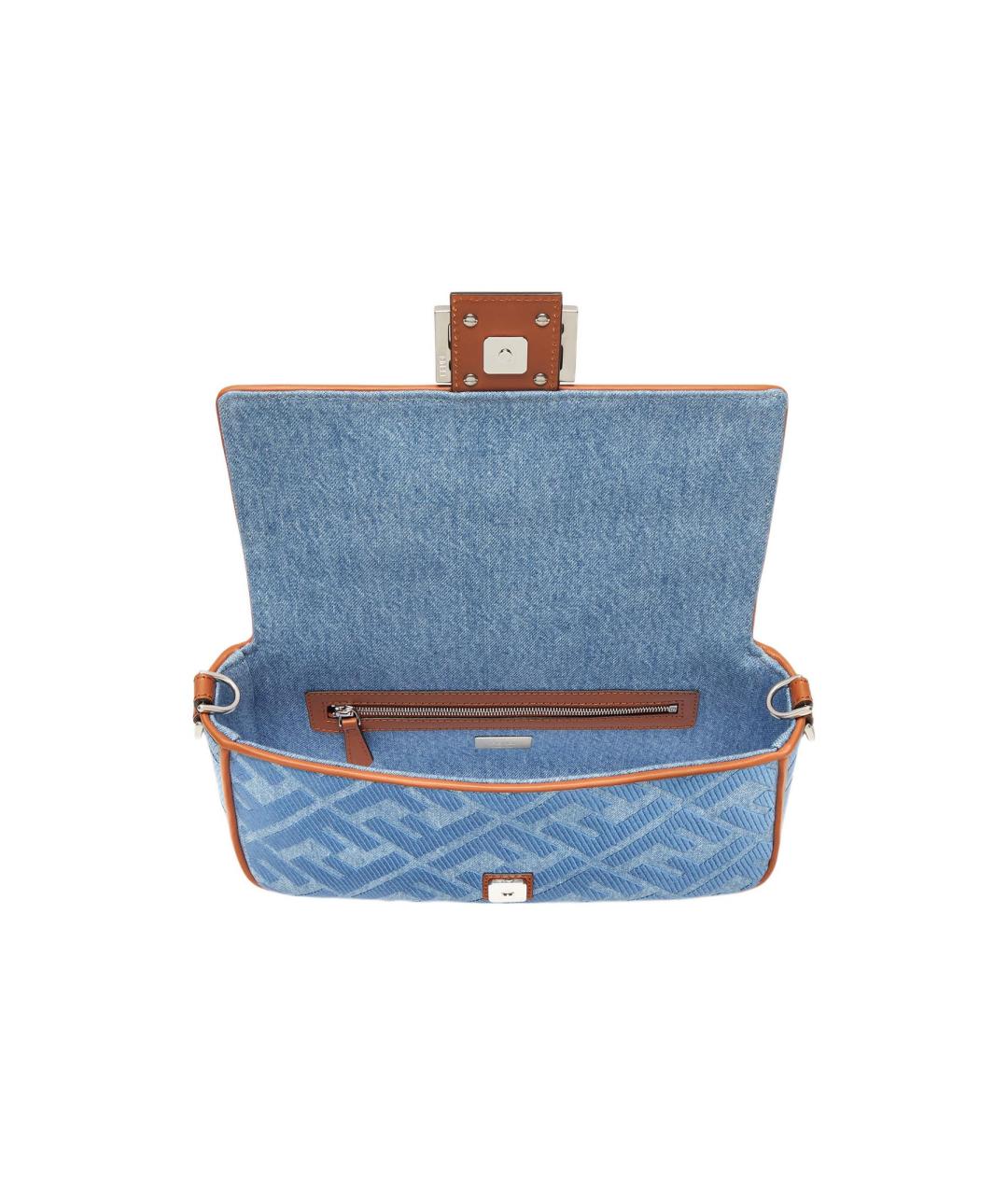 FENDI Синяя сумка через плечо, фото 4