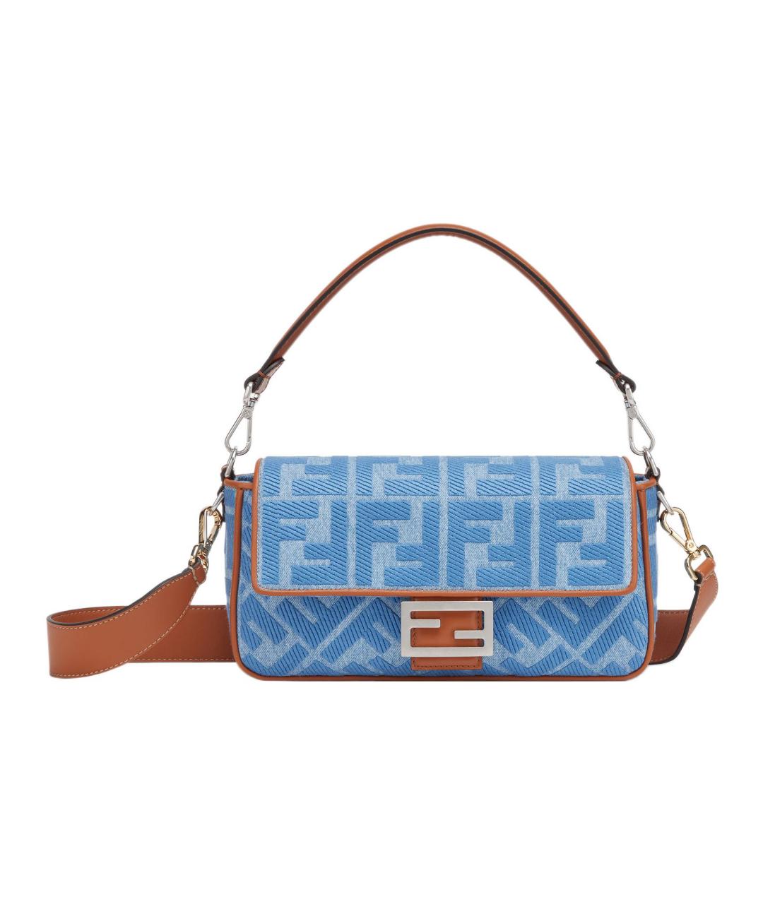 FENDI Синяя сумка через плечо, фото 1